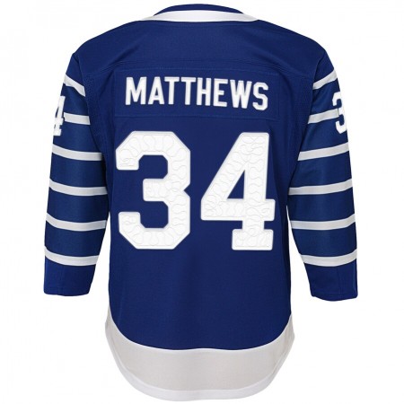 Toronto Maple Leafs Toronto Arenas Auston Matthews 34 Blauw Vintage Authentic Shirt - Mannen
